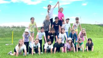 Gemeinsam ein starkes Fundament schaffen, hier bei einem Auftritt im Zechenpark.