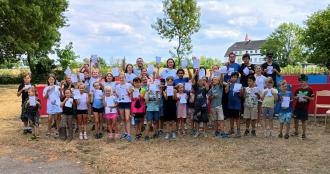 Aktionstage zum Erwerb des Deutschen Sportabzeichens auch für die Ferienspaßkids ein voller Erfolg
